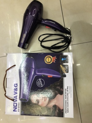 Hair dryer easy to carry home small power hand dryer