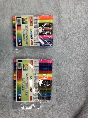 12 colors whiteboard marker pen 
