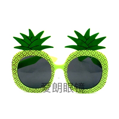Hawaii beach pineapple glasses dance party fruit style pineapple glasses party plastic glasses