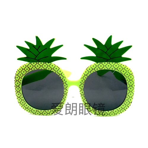 hawaii beach pineapple glasses dance party fruit shape pineapple glasses party plastic glasses