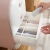 Drawer type compartments three-in-one underwear and sock sorting box for dormitory students