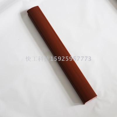Solid wood handrail cover plate stair handrail face tube