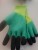 Manufacturers direct wear - resistant wang non-slip comfortable foam double-layer latex gloves labor protection gloves new products on the market