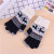 Autumn and Winter Warm Gloves Thick Cute Korean Style Cold-Proof Student Fleece Touchable Wool Five Finger Gloves