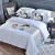 POLYESTER HOTEL BED RUNNER HOTEL BED FLAG BED SKIRT CUSHION PILLOW