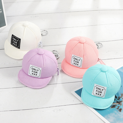 Colorful candy color fabric monogram hat mini change purse key fashionable hipster multi-function earphone coin bag
