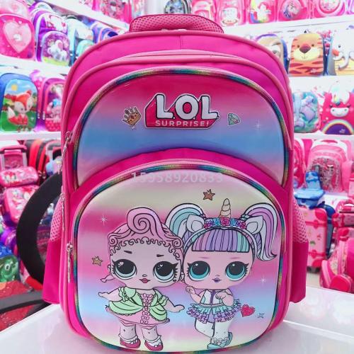 factory direct schoolbag backpack cartoon bag backpack 3d bag children bag student bag gift bag trolley bag