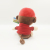 Factory direct 2019 new hot - shot monkey dressed and hat plush toy