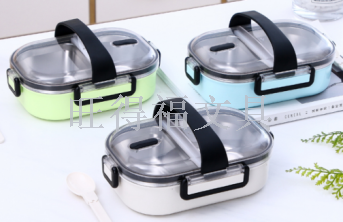 304 Non-Skewed Lunch Box Jiangnan Four Colors