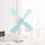 Four-leaf clip fan work family multi-purpose electric fan summer commonly used mini electric fan manufacturers wholesale