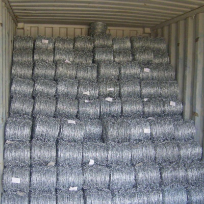 Factory direct selling wholesale galvanized barbed wire silver wire high quality isolation wire barbed wire