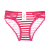 ODM cheap lace edge stripe printed panties for women yiwu panties hot Indonesian stock underwear