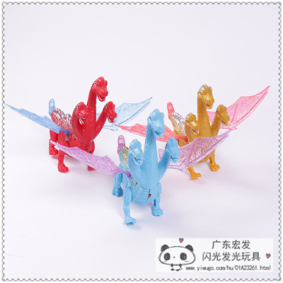 Three-headed dragon can walk and lay eggs projection children suit boy large dinosaur toy electric egg simulation animal
