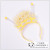 Creative children 's luminescent hair card towns headband LED flashing little princess toy crown bow children' s hair ornaments