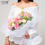 Han style lace mesh round web celebrity qixi flower shop flowers gift packaging DIY materials
