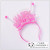 Creative children 's luminescent hair card towns headband LED flashing little princess toy crown bow children' s hair ornaments
