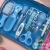 9-Piece Set of Babies' Nail Clippers and Nasal Suction Device Finger Toothbrush Dropper Feeder Nine-Piece Set