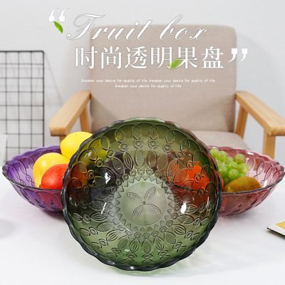 Transparent fruit tray