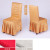 New wedding party strong high-grade linen fabric Banquet Chair Cover hotel chair cover