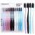 Plain color 5 pack super hot style toothbrush department store wholesale Japanese filament soft hair adult toothbrush