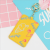 Korean version small and fresh multi - color summer ice cream card bag key chain key ring pendant decoration bag