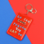 New style candy color letter card bag key chain hanging decoration bag