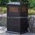 Cast Aluminum Trash Can Environmental Protection Trash Can Street Community Trash Can