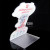 Customized acrylic UV printing billboard transparent back printing enterprise logo image plexiglass table