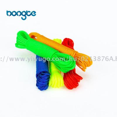 High quality PE colored washing line nylon rope binding rope