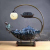 New creative Korean style with light ceramic wood art flowing water table table living room home decoration opening gift