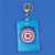 Stylish shield, dart, doodle card, key chain, pendant, key chain, bus card, protective cover, creative card package