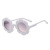 1380 Cute Baby Fashion Decorative Mirror Outdoor Plastic Frame Lace All-Match Sunglasses Kids Sunglasses