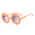 1380 Cute Baby Fashion Decorative Mirror Outdoor Plastic Frame Lace All-Match Sunglasses Kids Sunglasses