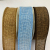 Braid belt with linen gift wrapping material with auxiliary material belt with ribbon