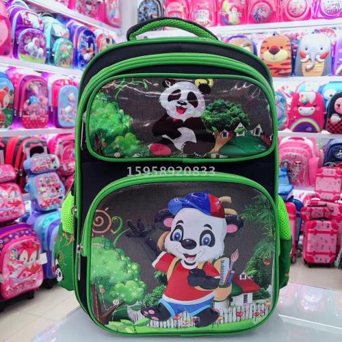 Factory Direct Sales Schoolbag Backpack Cartoon Bag Backpack 3d Bag Children‘s Bags School Bag Gift Bag Trolley Bag