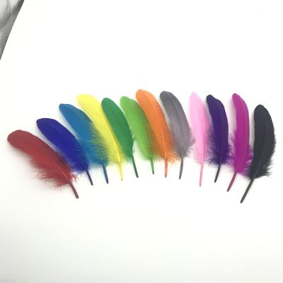Wholesale supply of color chicago-brewed goose feather large piao DIY accessories feather heapery apparel wedding decorative feathers