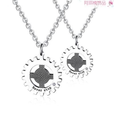 Arnan jewelry fashion stainless steel necklace titanium steel necklace European,American high-end manufacturers sales