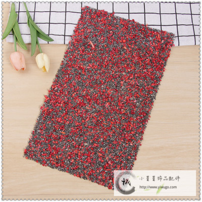 Heavy industry water drill sequined bead cloth sticks sweater adornment stereo manual flower adornment flower diy clothing accessories