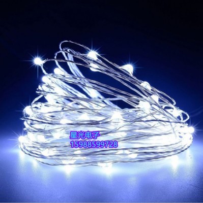 Led Copper Wire Light Room Decorative Lights Girly Heart Romantic and Creative GenOptics Aura Essence Solar Waterproof Courtyard String Lights