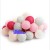 Led Colorful Cotton Ball Decorative String Lights Christmas Colorful Copper Wire Lamp Battery Led Small Colored Lights Flashing Light