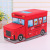 Folding cartoon car storage stool children's toy car head storage stool