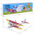 Children's Hand Throw Foam Electric Glider USB Charging Swing Drop-Resistant Aircraft Easy Flying Biwing Toy Wholesale