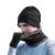 American hat scarf gloves three - piece winter hot style plus fleece knit men 's turtleneck is suing hat