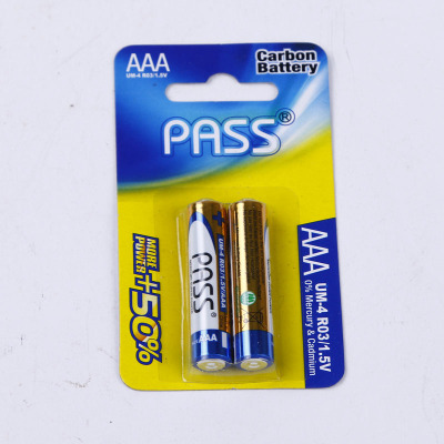 Pass No. 7 Battery Aaa Battery Carbon Battery 2 Cartridge Battery