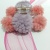 The new ring transparent color viscose wool claw clip environmental friendly fashion headwear