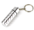 Outdoor portable medicine bottle aluminum alloy key chain mini pill bottle