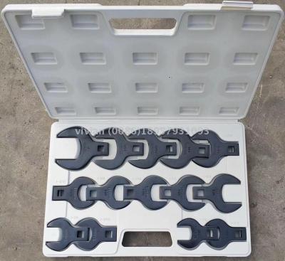 14 piece set of open spanner head