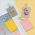 Summer Korean girl style ice cream cake card bag pu bank card bag bus card bag key chain pendant