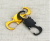 Multi-functional aluminum alloy finger gyro mountaineering buckle double-sided quick hanging unzipped toy hook