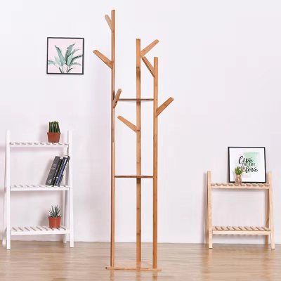 Coat Rack Simple Bamboo Bedroom Hanger Simple Modern Storage Floor Household Hangers A594